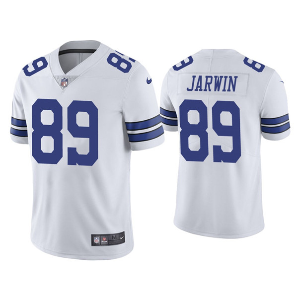Men's Dallas Cowboys #89 Blake Jarwin White Vapor Limited Stitched Jersey Men's Dallas Cowboys #89 Blake Jarwin White Vapor Limited Stitched Jersey
